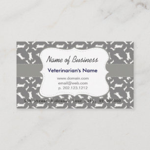 Modernist Plain Bold Business Card