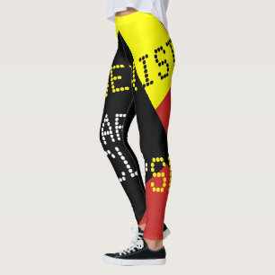 Modernist Solar Eclipse Funny customisable Leggings
