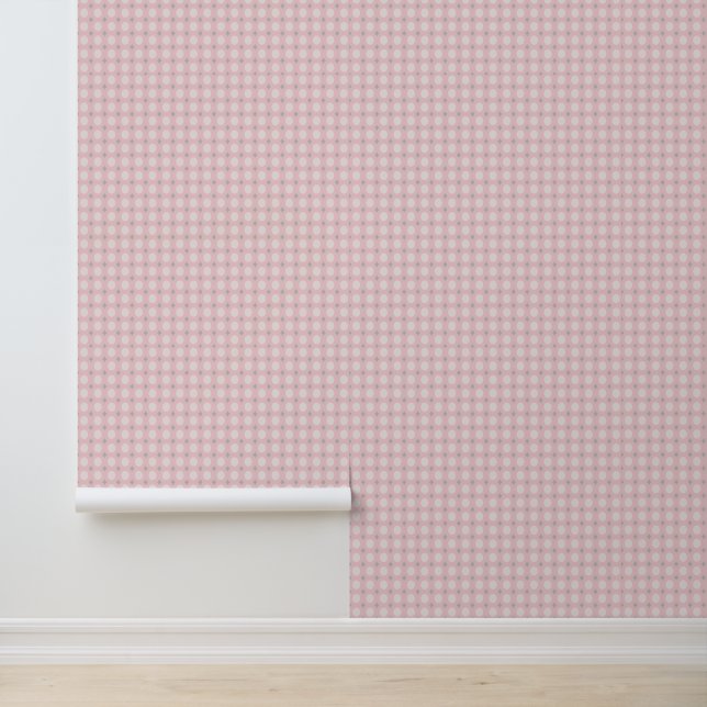 Modernistic Hush of Blush Wallpaper (Application)