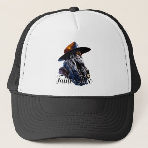 Modernized Father Time Trucker Hat