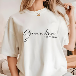 ModernMinimalist Grandma EST T-Shirt