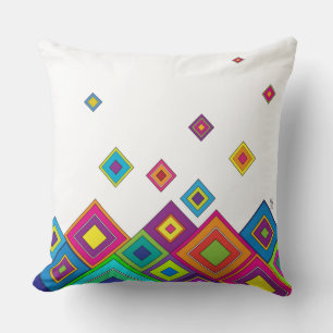 ModernRetro Diamonds Cushion