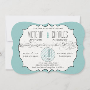 ModernTypography Wedding Invitations