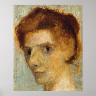 Modersohn-Becker - Self Portrait 1898 Poster