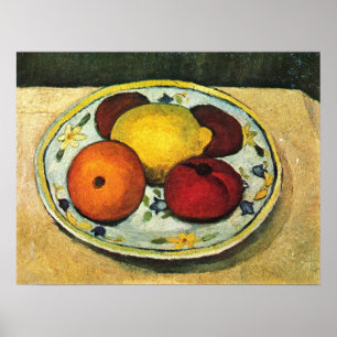 Modersohn-Becker - Still Life With Lemon Orange Poster