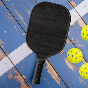 Modest Dark Wood Pickleball Paddle