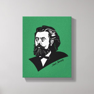 Modest Mussorgsky Canvas Print