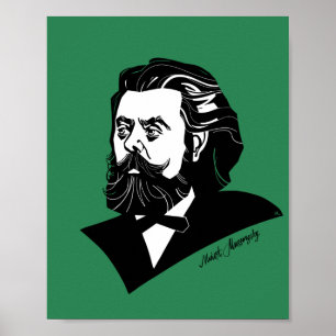 Modest Mussorgsky Poster