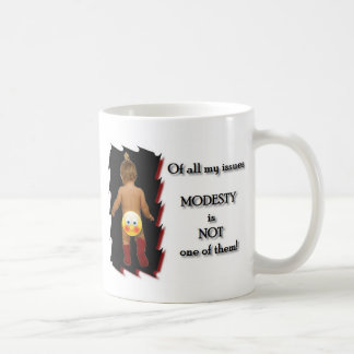 Modesty Coffee Mug