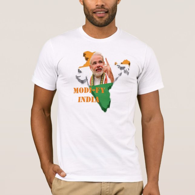 Modi-fy India, Narendra Modi PM India T-shirt (Front)