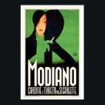 Modiano by Robert Bereny Vintage Art Deco Poster<br><div class="desc">Modiano by Robert Bereny Vintage Art Deco Poster Vintage Travel Posters, vintage travel poster art, retro travel poster, travel wall art, vintage travel print, classic travel illustration, retro tourism poster, old travel advertising art, travel poster decor, vintage destination poster, retro wall art print, travel art print, nostalgic travel art, vintage...</div>
