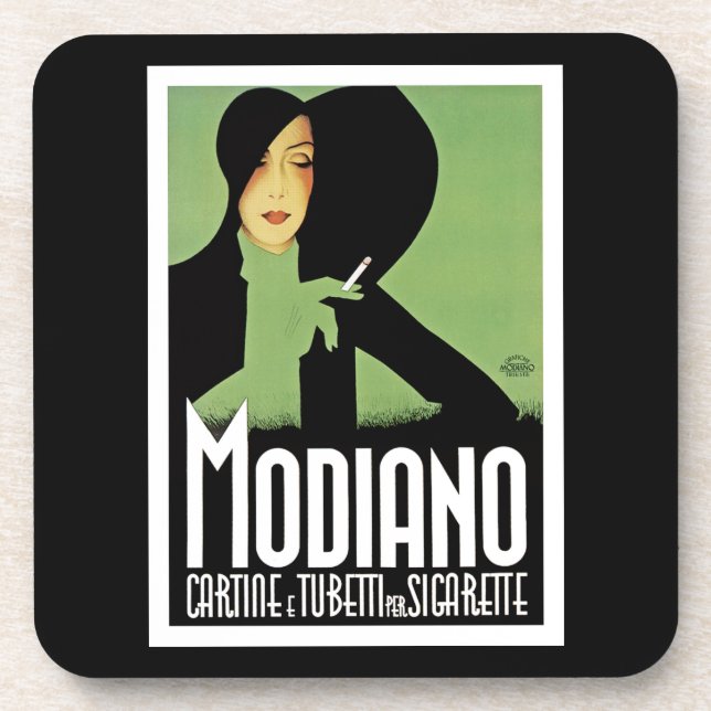 Modiano Cigarette Papers Coaster (Front)