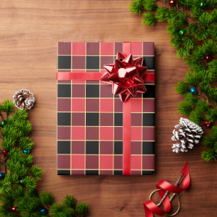 Modified Buffalo Check Pattern Custom Colours SVG Wrapping Paper
