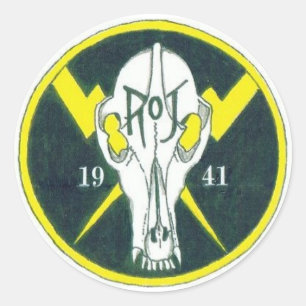 Modified ROJ Patch Classic Round Sticker