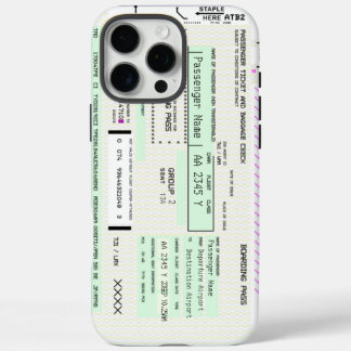 Modify This Airline Boarding Pass Ver2 iPhone 16 Pro Max Case