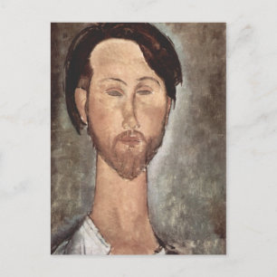 Modigliani Amedeo Portrait Postcard