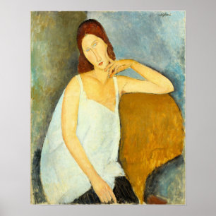 Modigliani — Jeanne Hebuterne Poster