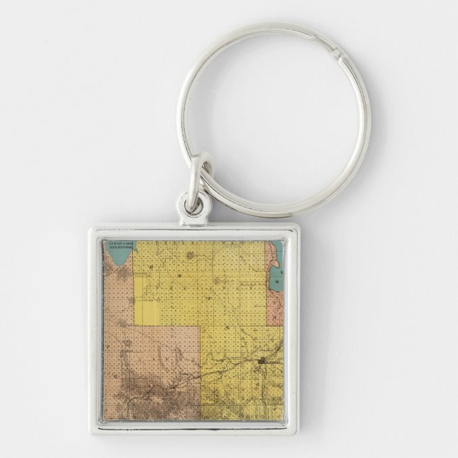 Modoc County, California Key Ring (Front)