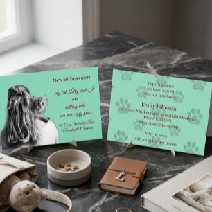Modren Aesthetic Classy Minimal Trendy pet Lover Card