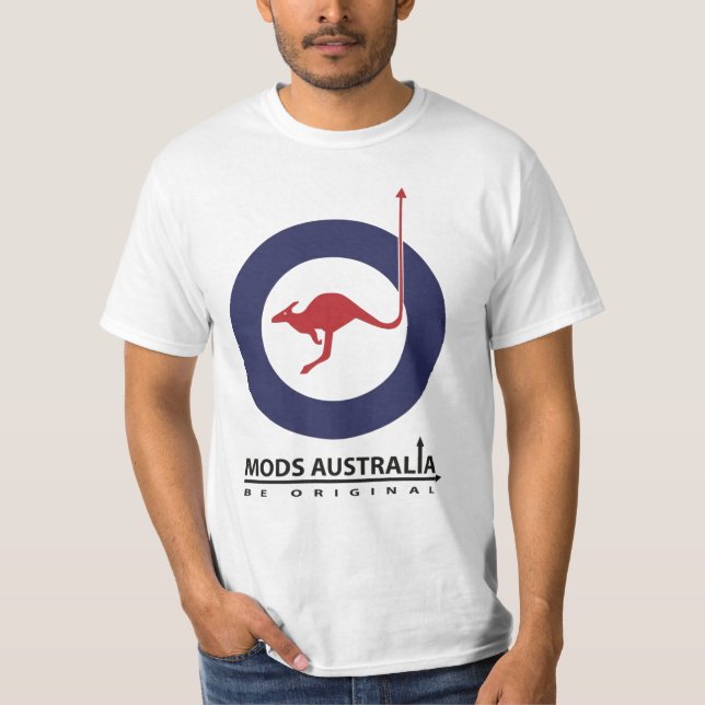 Mods Australia Be Original T-Shirt (Front)