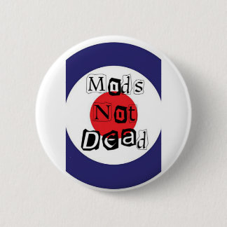 Mods Not Dead 6 Cm Round Badge