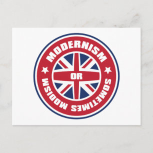 Mods Postcard