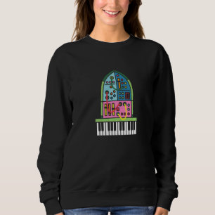 Modular Synthesizer Analogue Church Gear Producer Sweatshirt