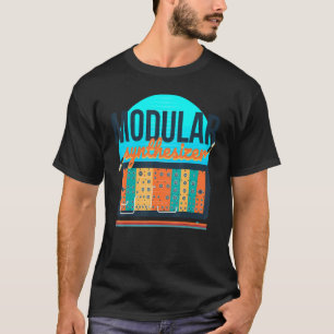 Modular Synthesizer  Synthwave 80s Synth Synthesiz T-Shirt