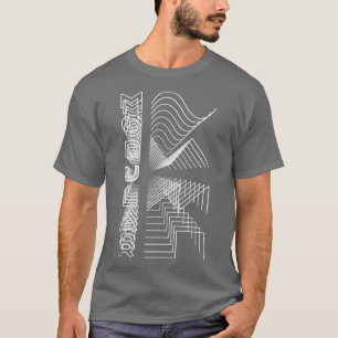 Modular Waveform Audio Analogue Design Modular Gif T-Shirt