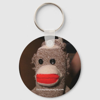 Moe Sock Monkey Keychain