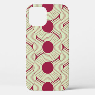 Moebius Stripe: Infinite Red-Green Tile iPhone 12 Case