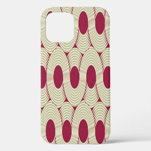 Moebius Stripe: Infinite Red-Green Tile iPhone 12 Case