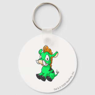 Moehog Green Key Ring