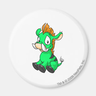 Moehog Green Magnet