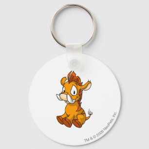 Moehog Orange Key Ring