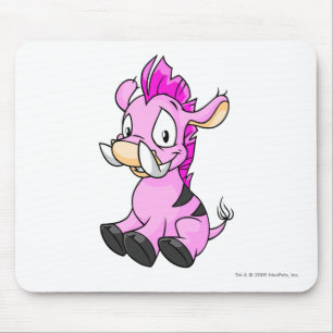 Moehog Pink Mouse Pad