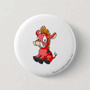 Moehog Red 6 Cm Round Badge
