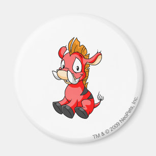 Moehog Red Magnet