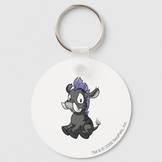 Moehog Shadow Key Ring (Front)