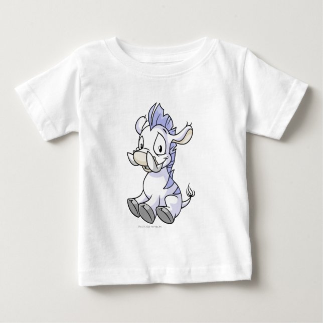 Moehog White Baby T-Shirt (Front)