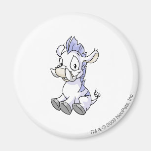 Moehog White Magnet