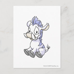 Moehog White Postcard
