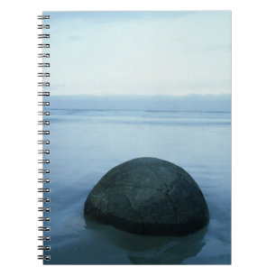 Moeraki Boulders Spiral Notebook