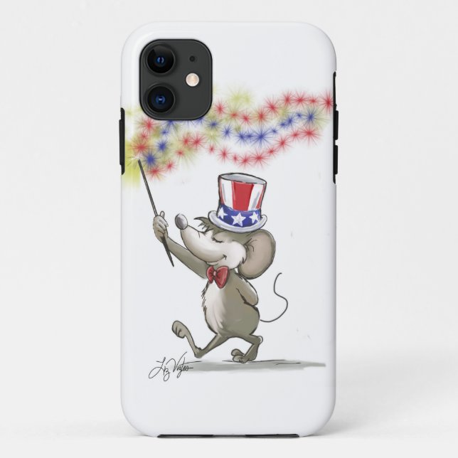 Moe's Happy 4th of July iPhone 5 Barely There Case (Back)