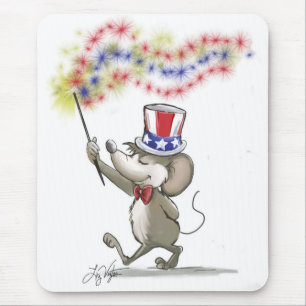 Moe's Happy 4th of July Mousepad