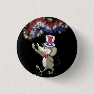 Moe's Happy 4th Of July Night Celebration Button