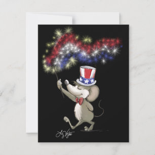 Moe's Happy 4th Of July Night Invitations