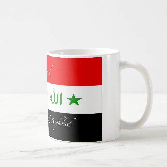 Moeyed Mug - Old Iraq Flag (Right)