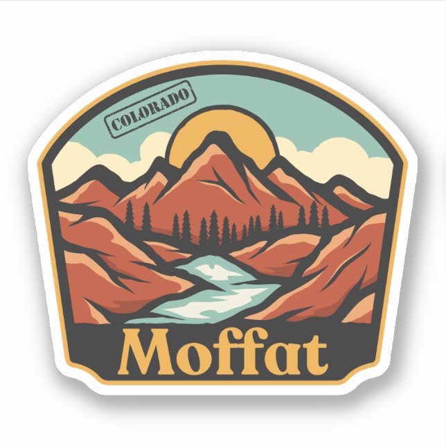 Moffat, Colorado Sticker (Front)