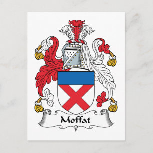 Moffat Family Crest Postcard